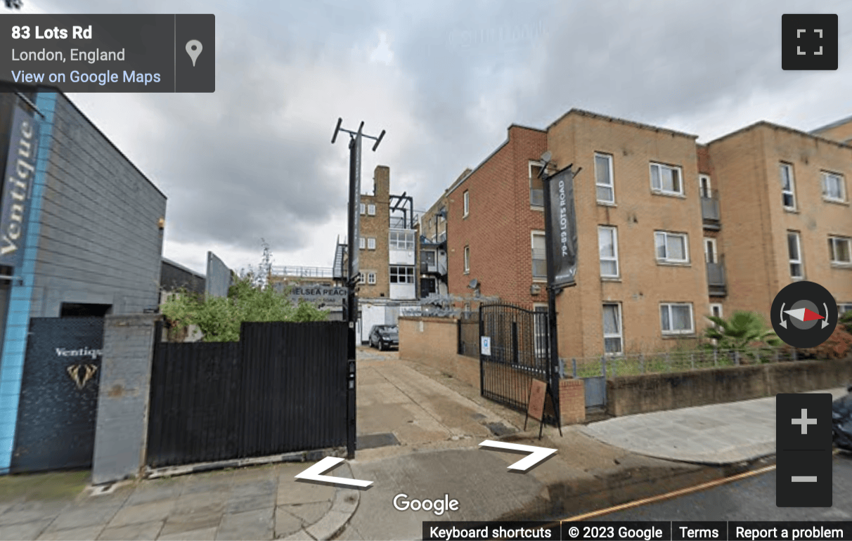 Street View image of 79-89 Lots Road, Kensington and Chelsea