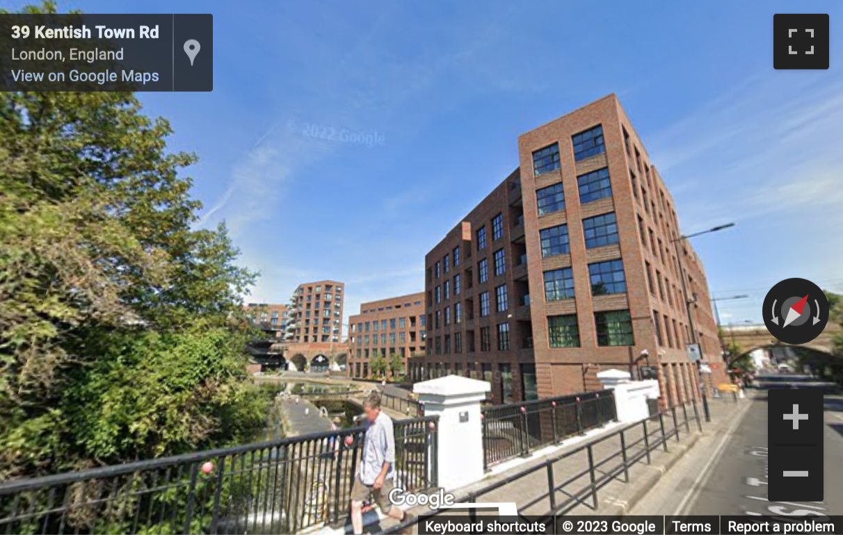 Street View image of Hawley Wharf, 47 Kentish Town Road, Camden