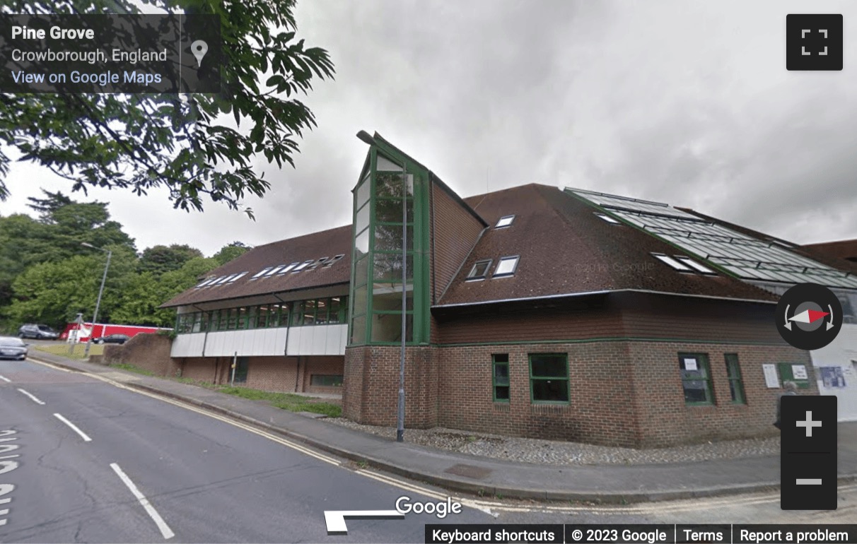 Street View image of Pine Grove, Crowborough