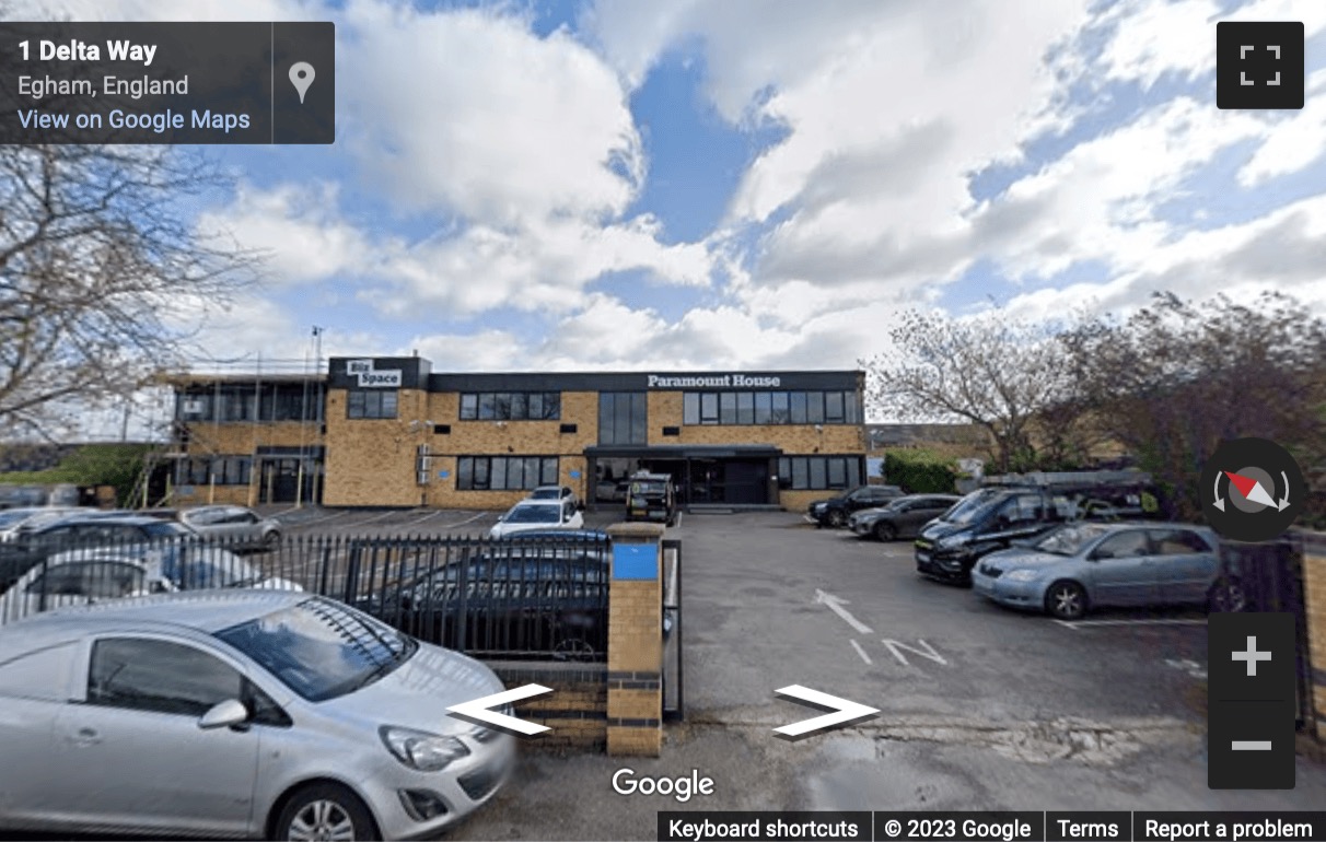 Street View image of Paramount House, 1 Delta Way, Egham