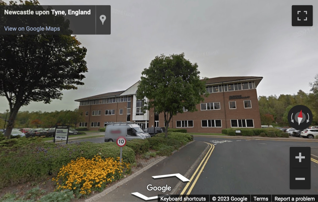 Street View image of Amber Court, William Armstrong Drive, Newcastle