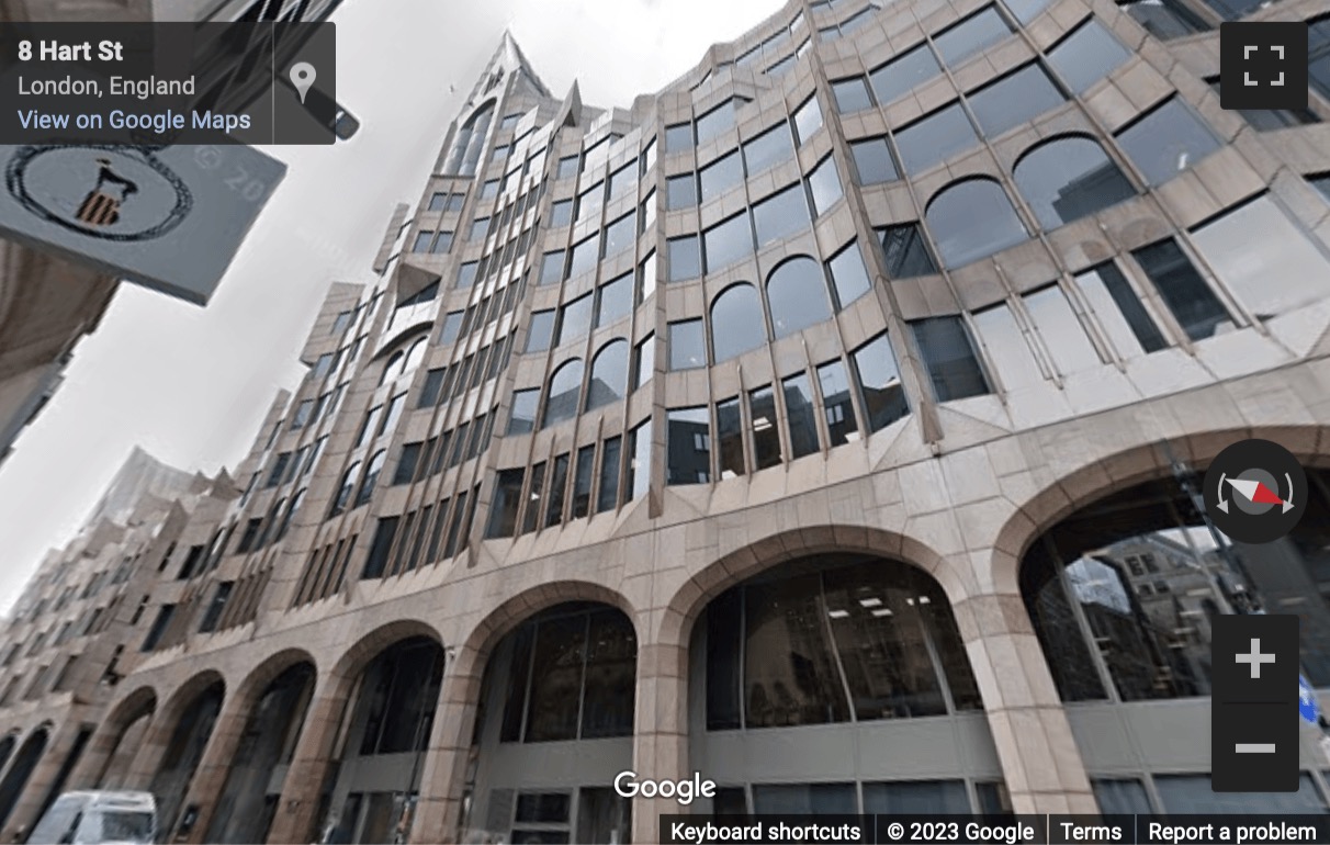 Street View image of 2 Minster Court, London, EC3R