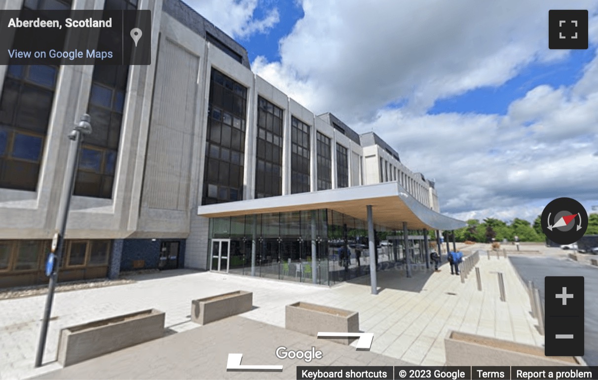 Street View image of Hill of Rubislaw, Anderson Drive, Aberdeen