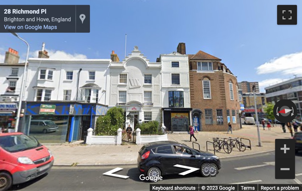 Street View image of 28-29 Richmond Place, Brighton