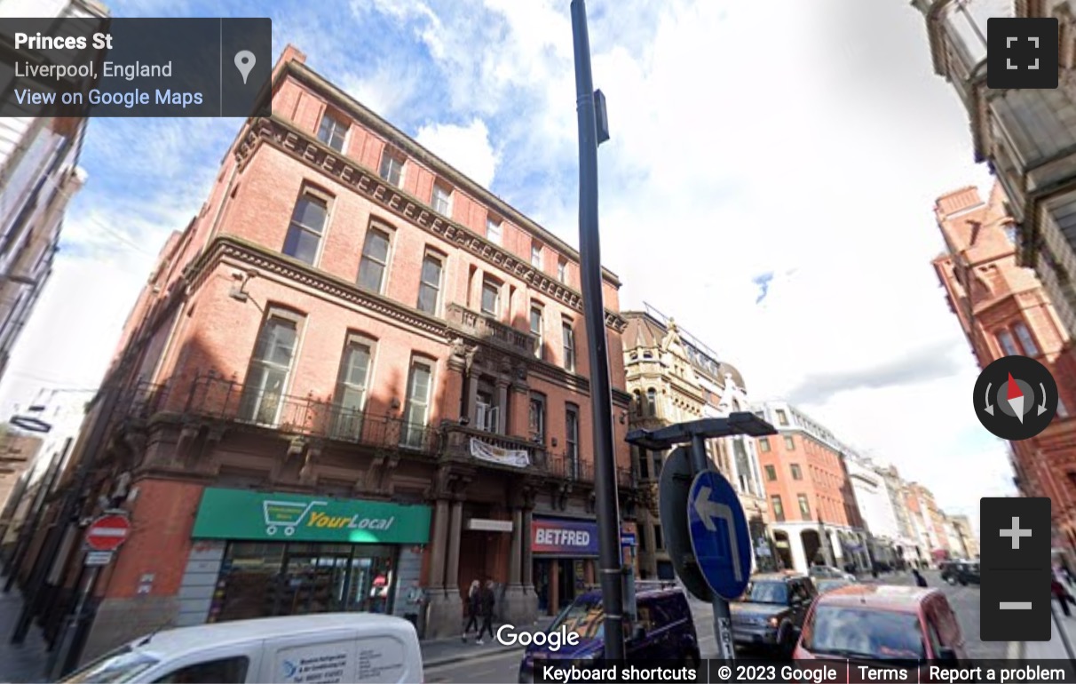 Street View image of 31 Dale Street, Liverpool