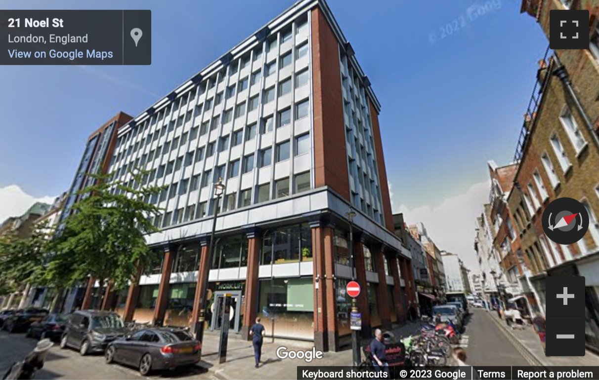 Street View image of Waverley House, 7-12 Noel St, Soho