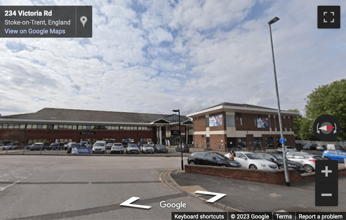 Street View image of Trent House, 234 Victoria Road, Stoke-on-Trent