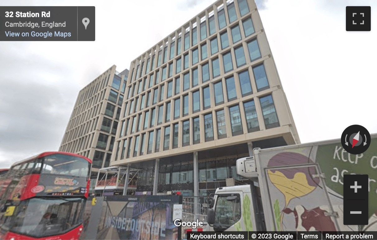 Street View image of 50-60 Station Road, Cambridge