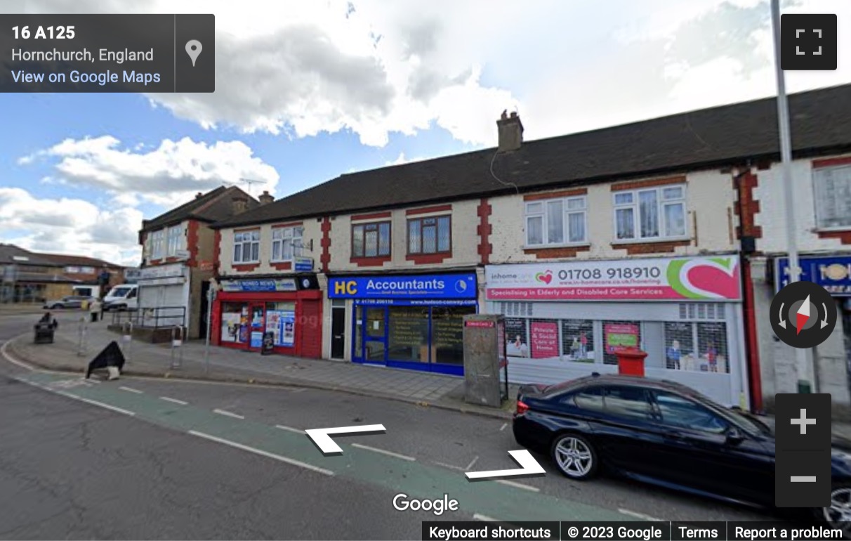 Street View image of 18 Roneo Corner, RM12 4TN, Romford