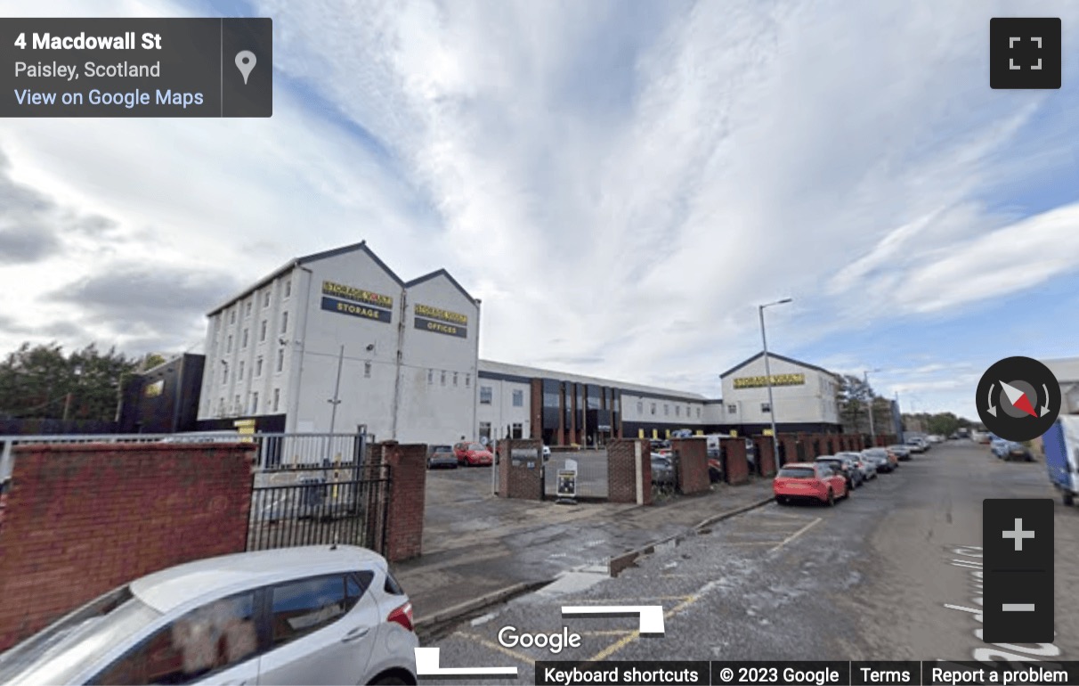 Street View image of 1 MacDowall Street, Paisley