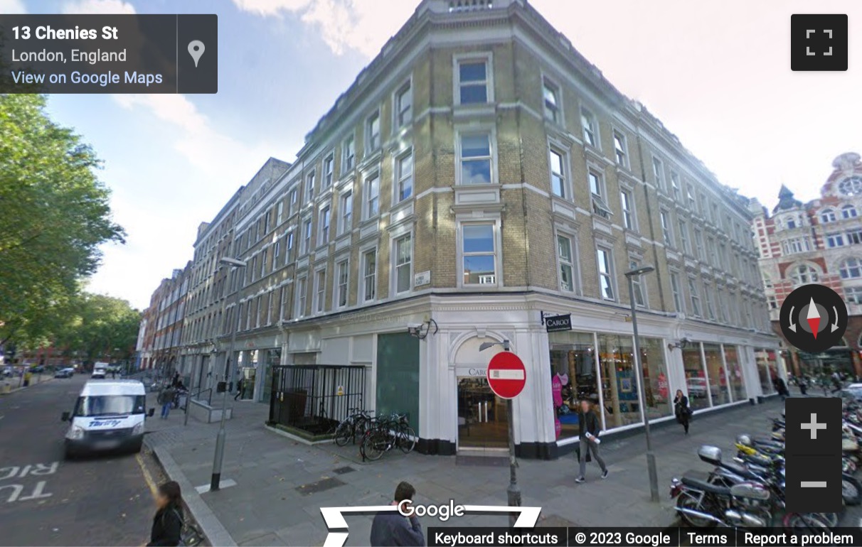 Street View image of 15 Alfred Place, Camden