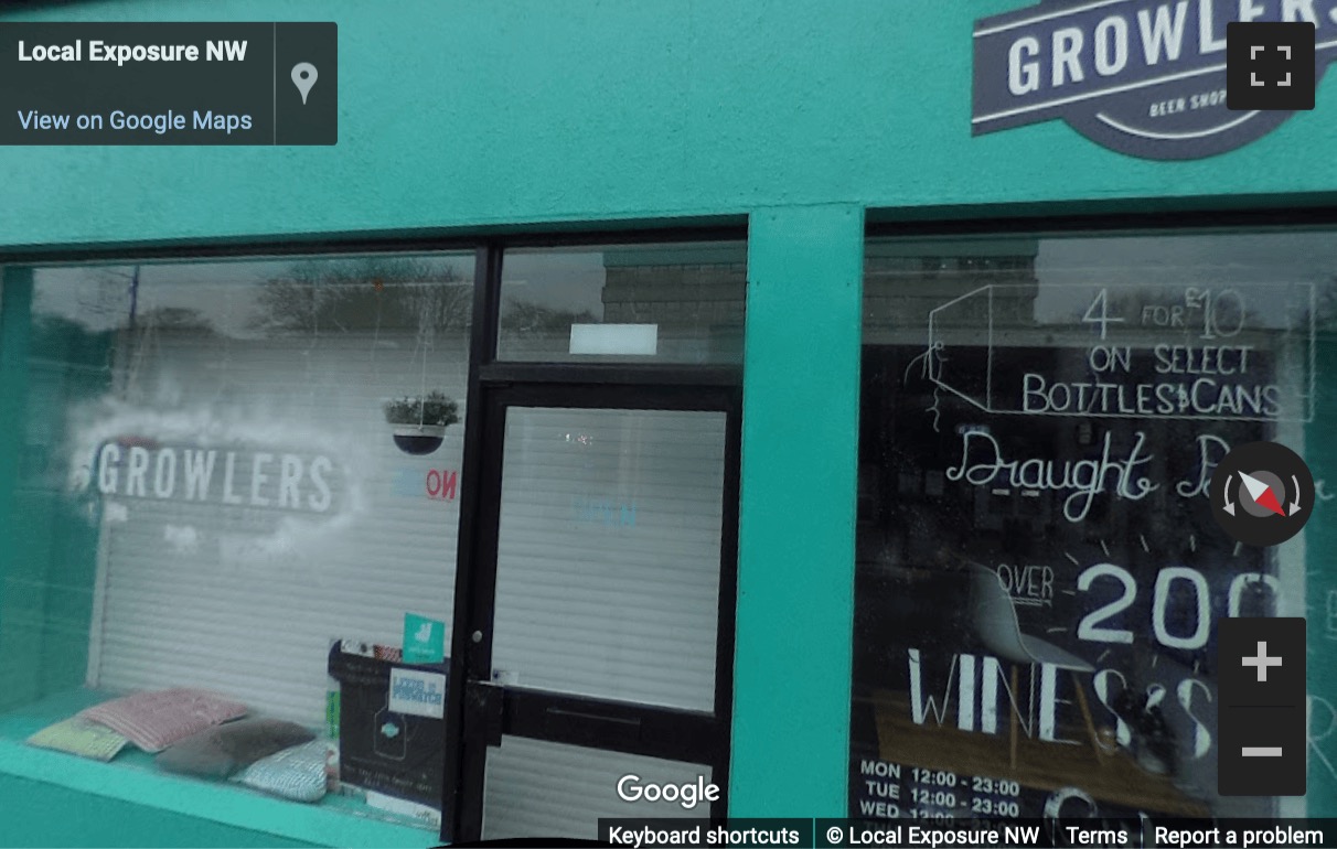 Street View image of 25-27 Otley Road, Headingley, Leeds