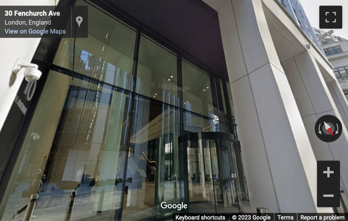 Street View image of 10 Fenchurch Avenue, London