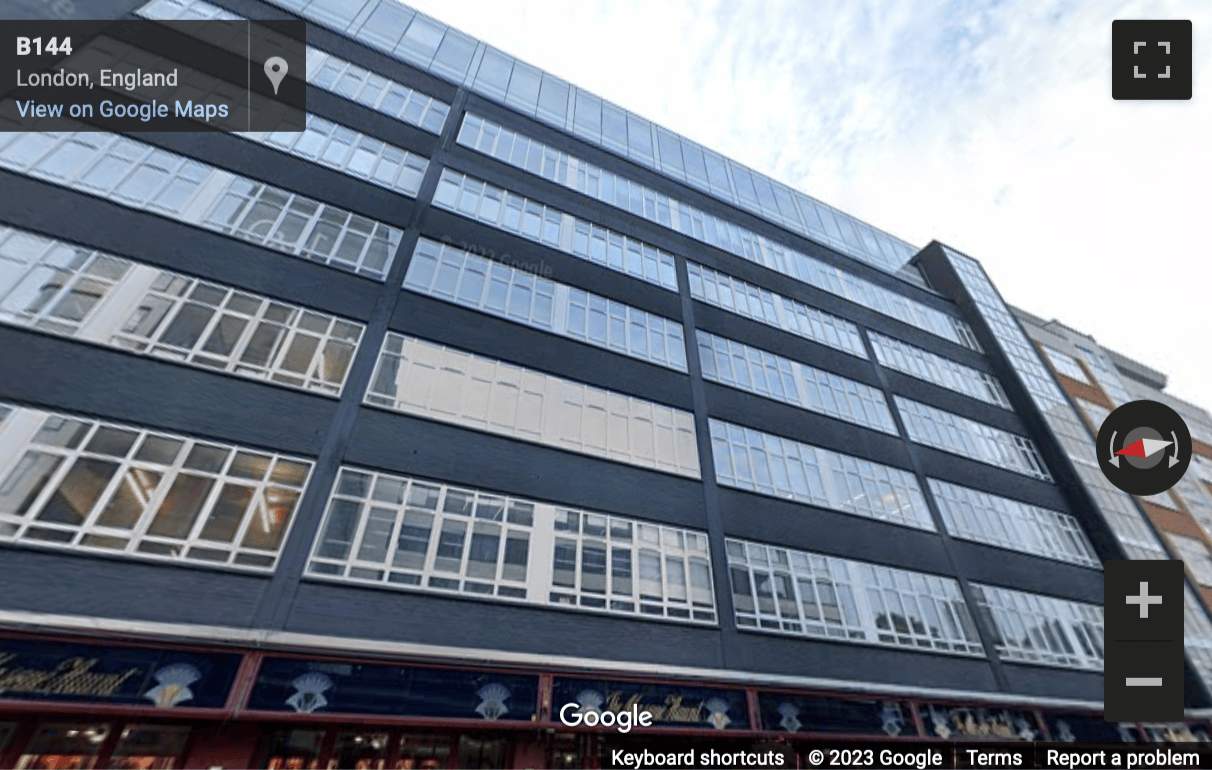 Street View image of 168, 172 Old Street, London