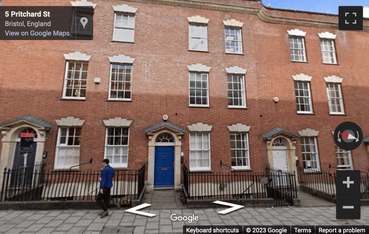 Street View image of 5-6 Pritchard Street, Bristol