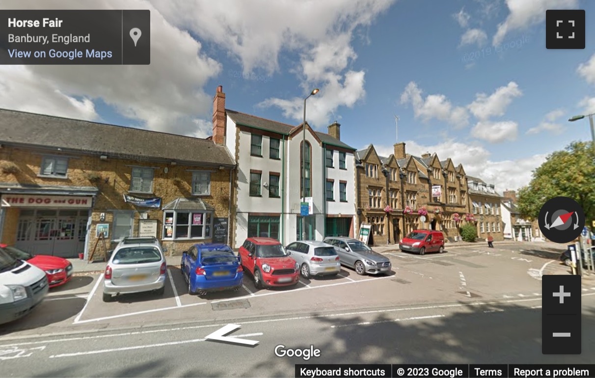 Street View image of Guardian House, 7 North Bar Street, Banbury