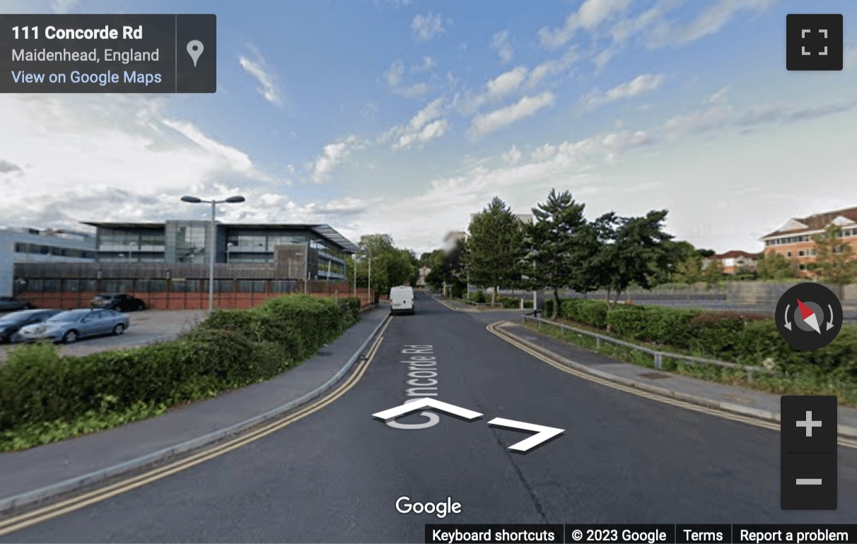 Street View image of Concorde Road, Concorde Park, Maidenhead