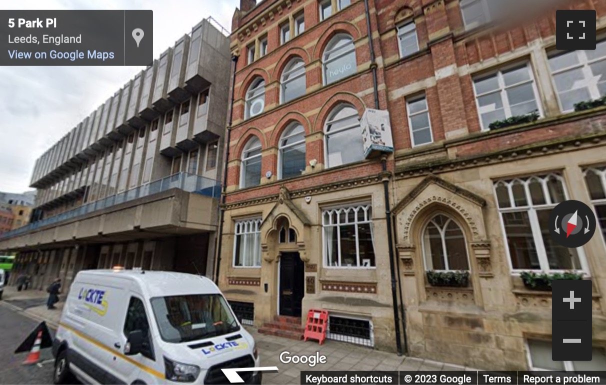 Street View image of 46 Park Place, Leeds