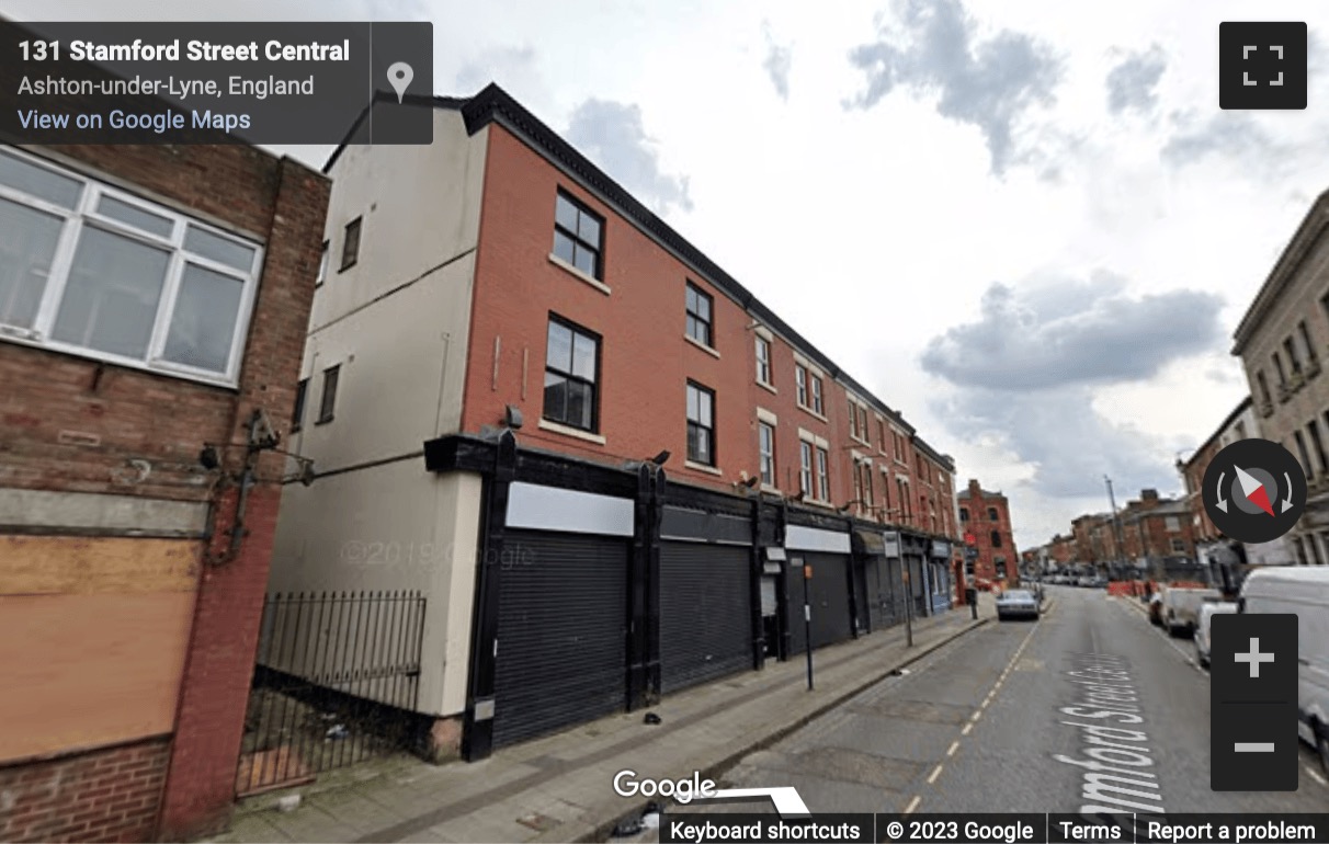 Street View image of 129 Stamford Street Central, Ashton-Under-Lyne