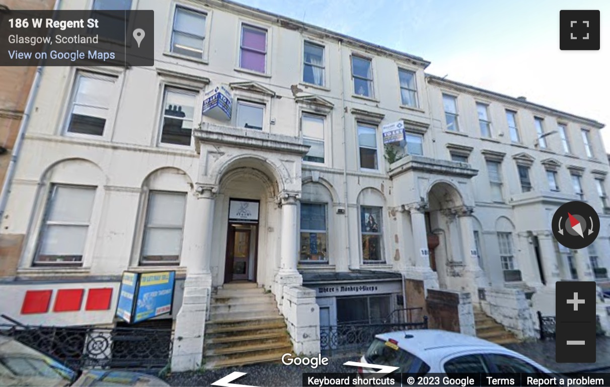 Street View image of 180 West Regent Street, Glasgow