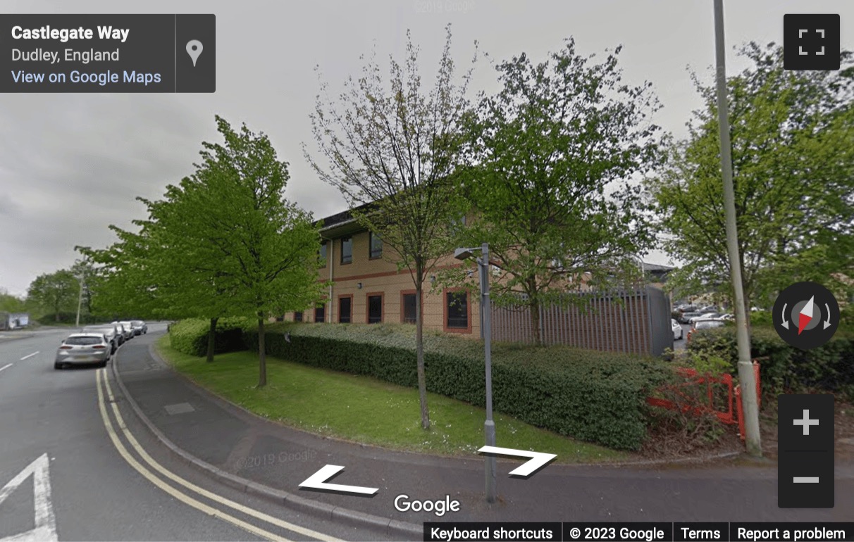 Street View image of Castlegate Park, Birmingham Rd, Dudley, West Midlands