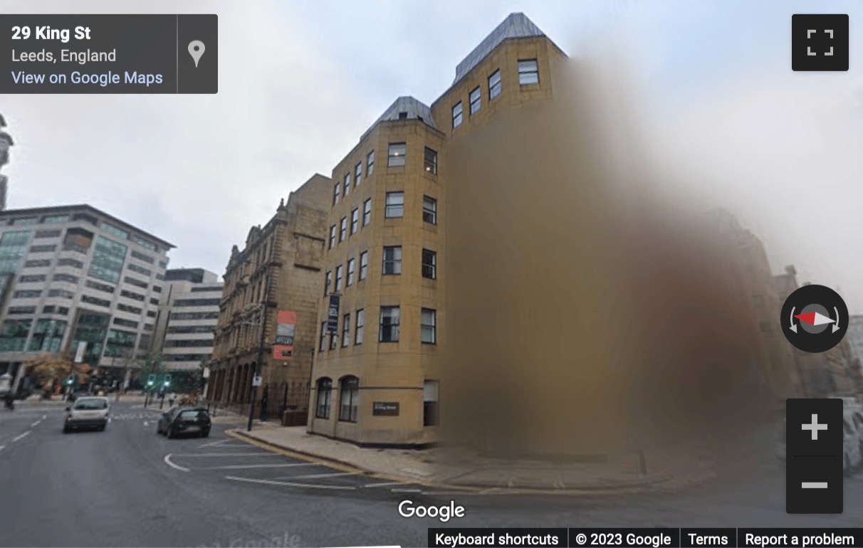 Street View image of 14 King Street, Leeds, West Yorkshire