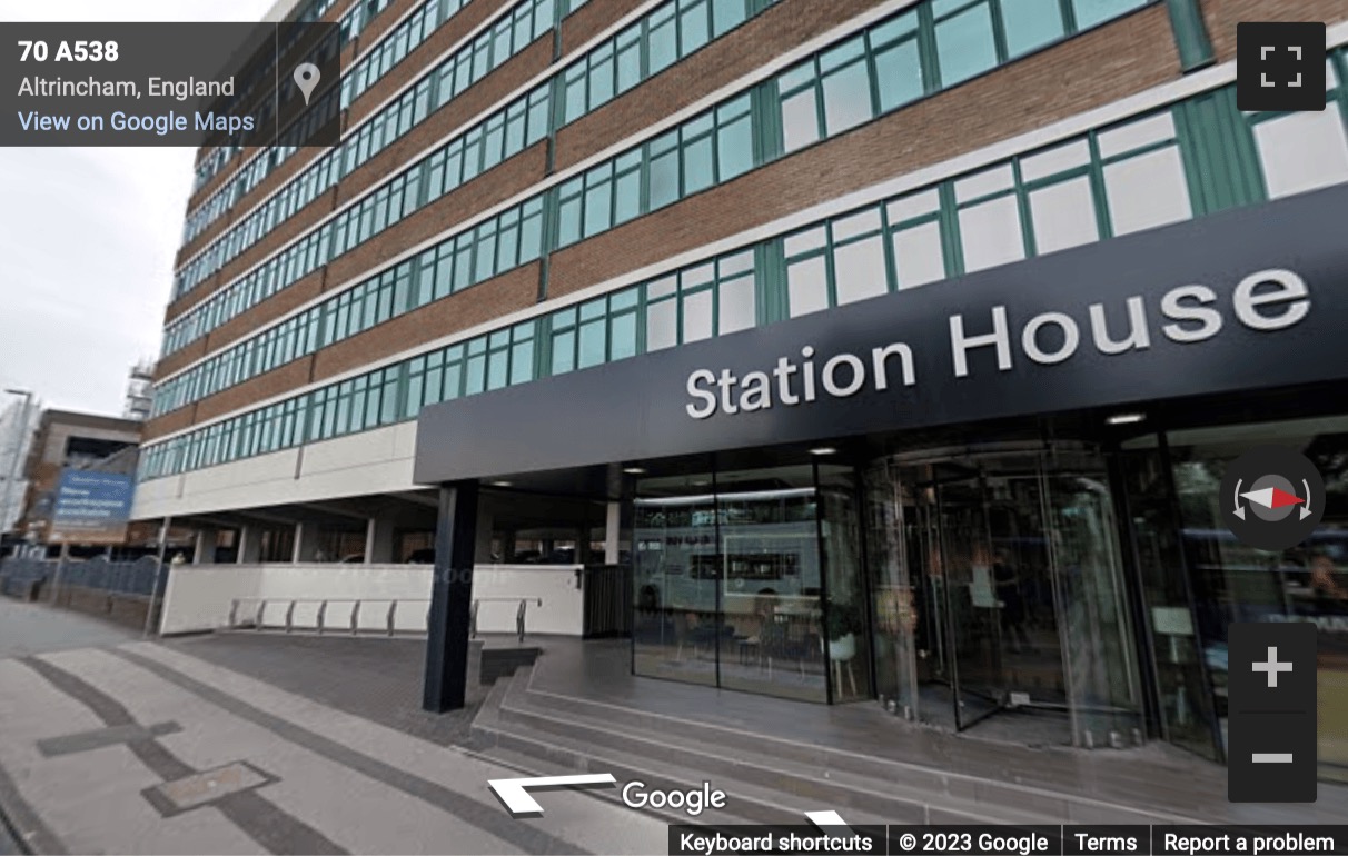 Street View image of Station House, Stamford New Road, Altrincham