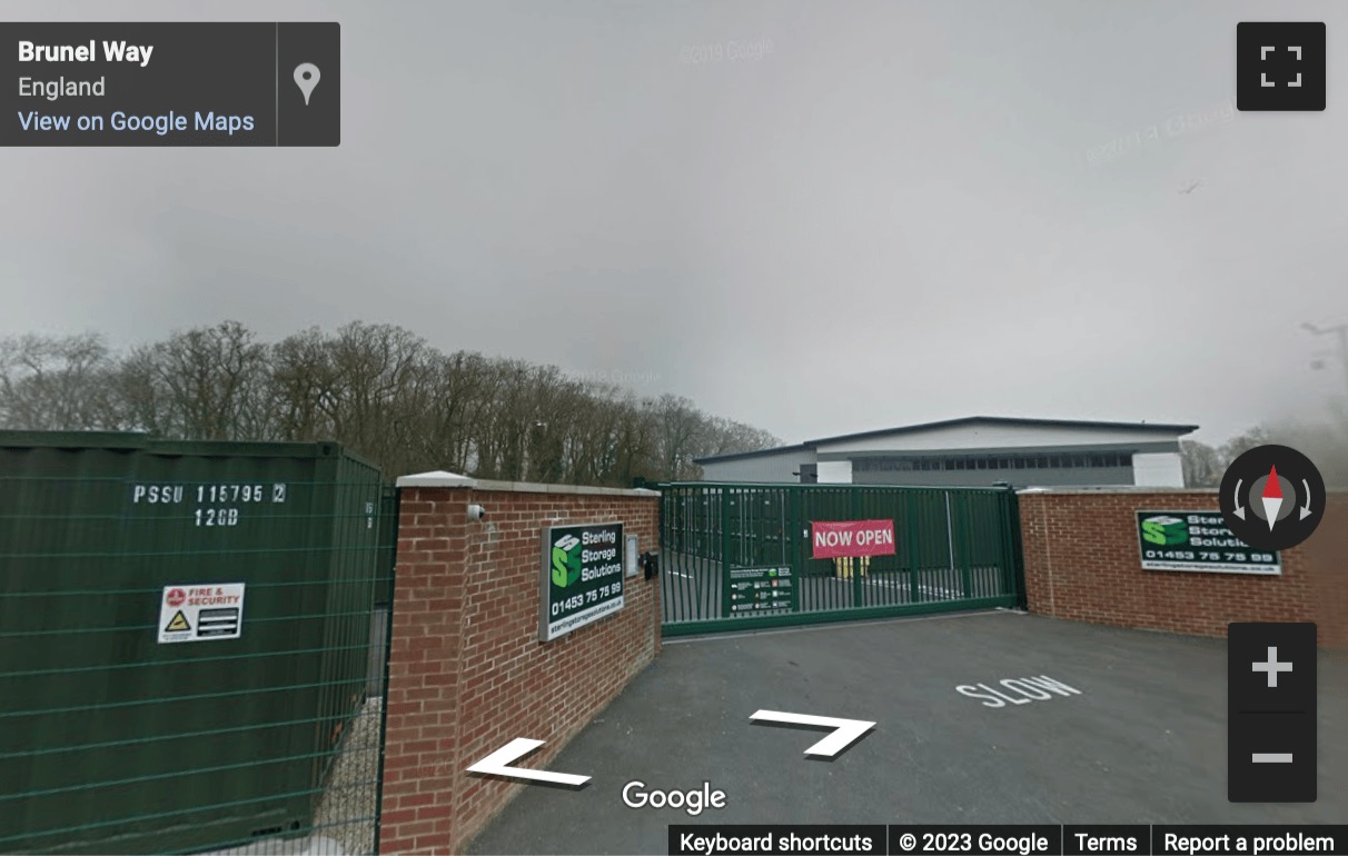 Street View image of Sterling Office Space c/o Sterling Self Storage, Brunel Way, Stroud