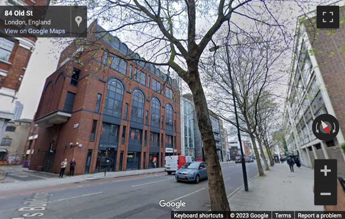 Street View image of 80 Old Street, London