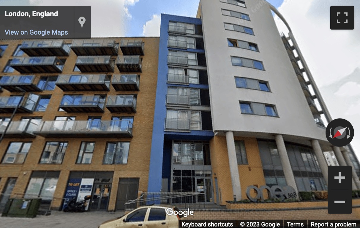 Street View image of Unit 5A, California Building, Deals Gateway, Lewisham