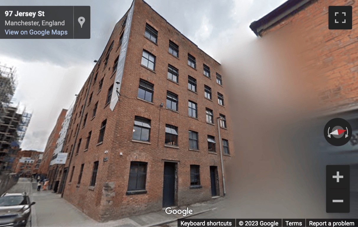 Street View image of Beehive Mill, Jersey Street, Manchester