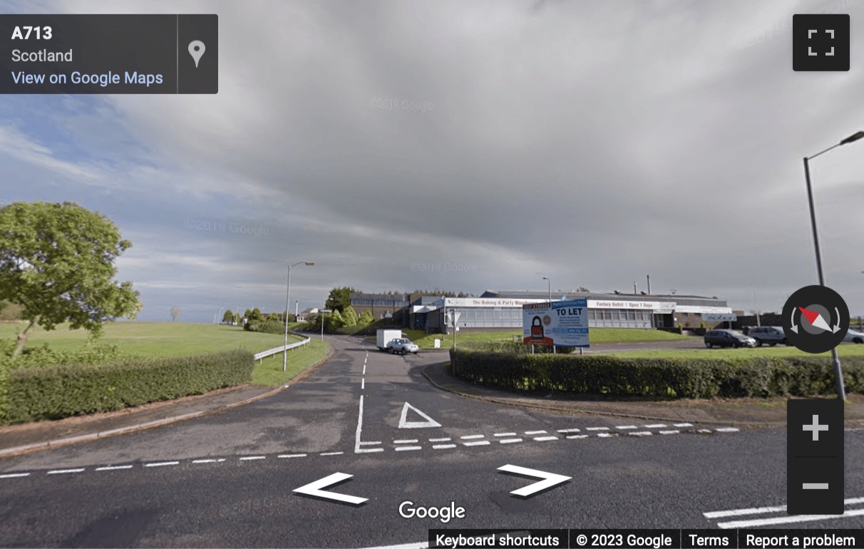 Street View image of Mosshill Industrial Estate, Ayr, Scotland