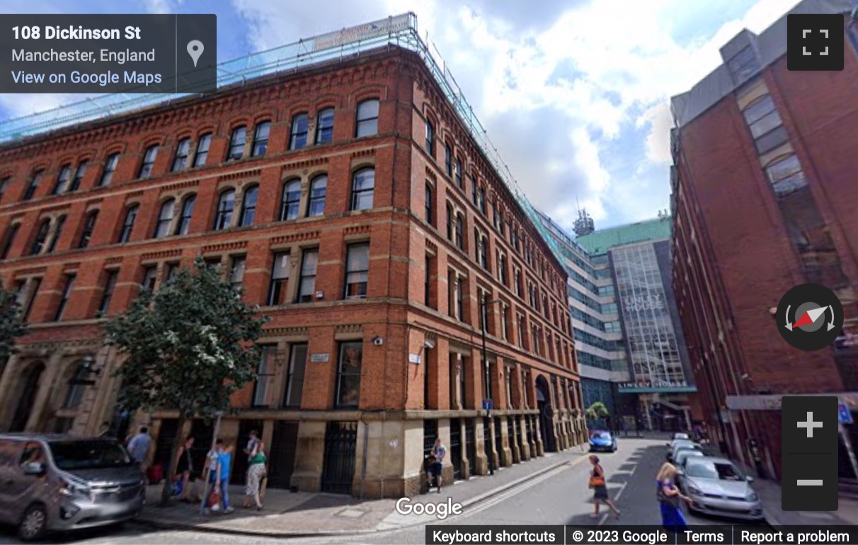 Street View image of 117-119 Portland Street, Manchester