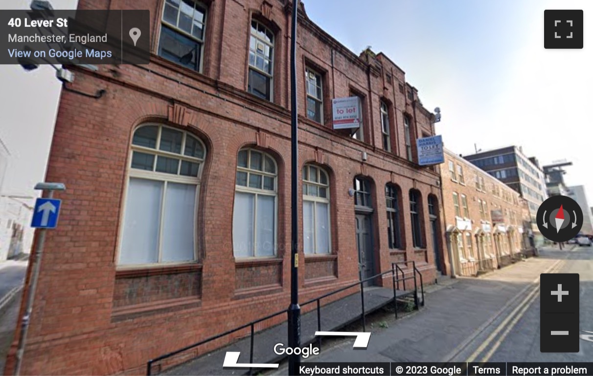 Street View image of 65-67 Lever Street, Manchester, Greater Manchester