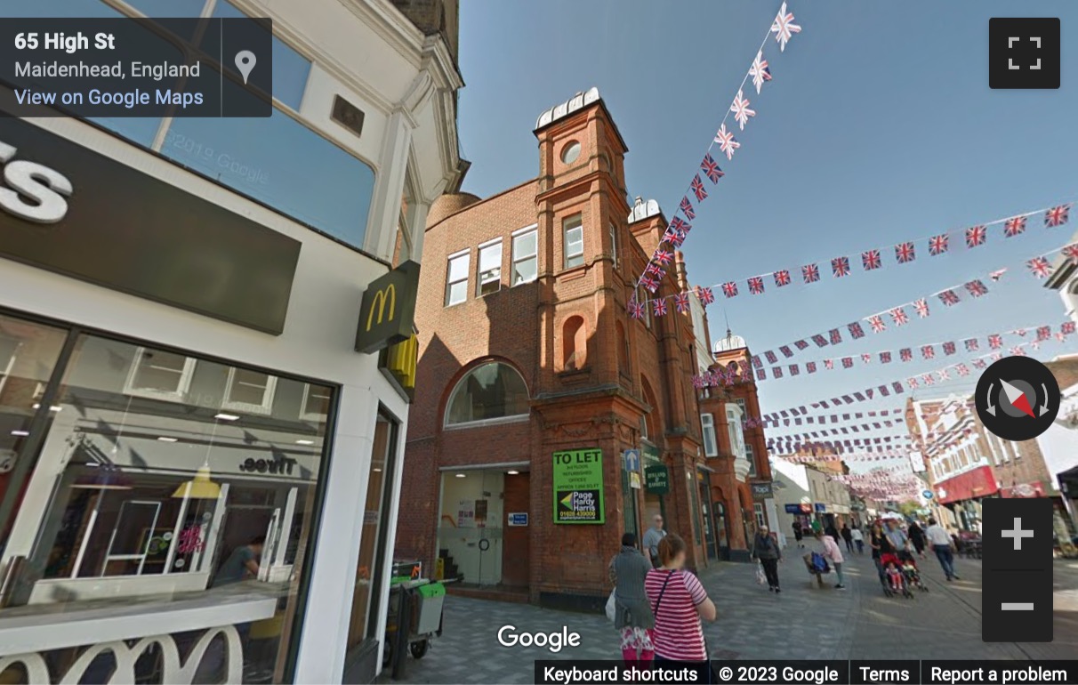 Street View image of The Workay Maidenhead, Third Floor, 69 High Street