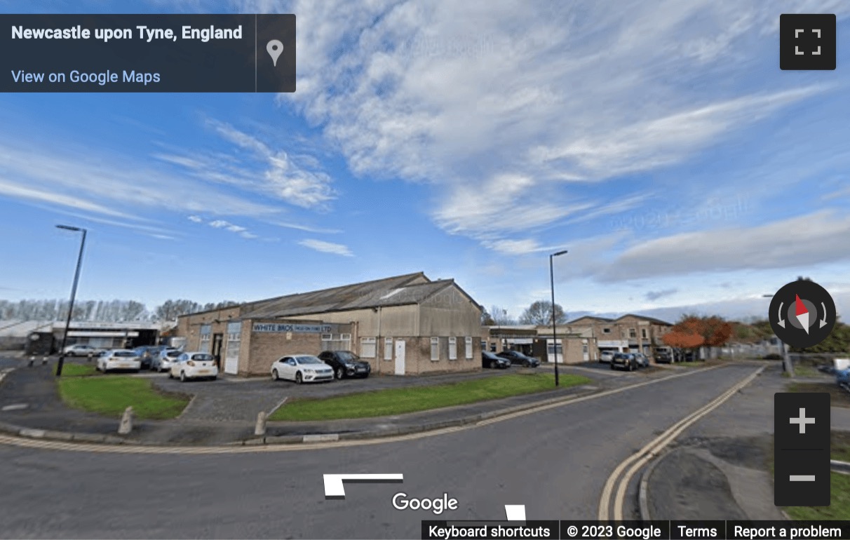 Street View image of Gosforth Industrial Estate, Gosforth, Newcastle upon Tyne