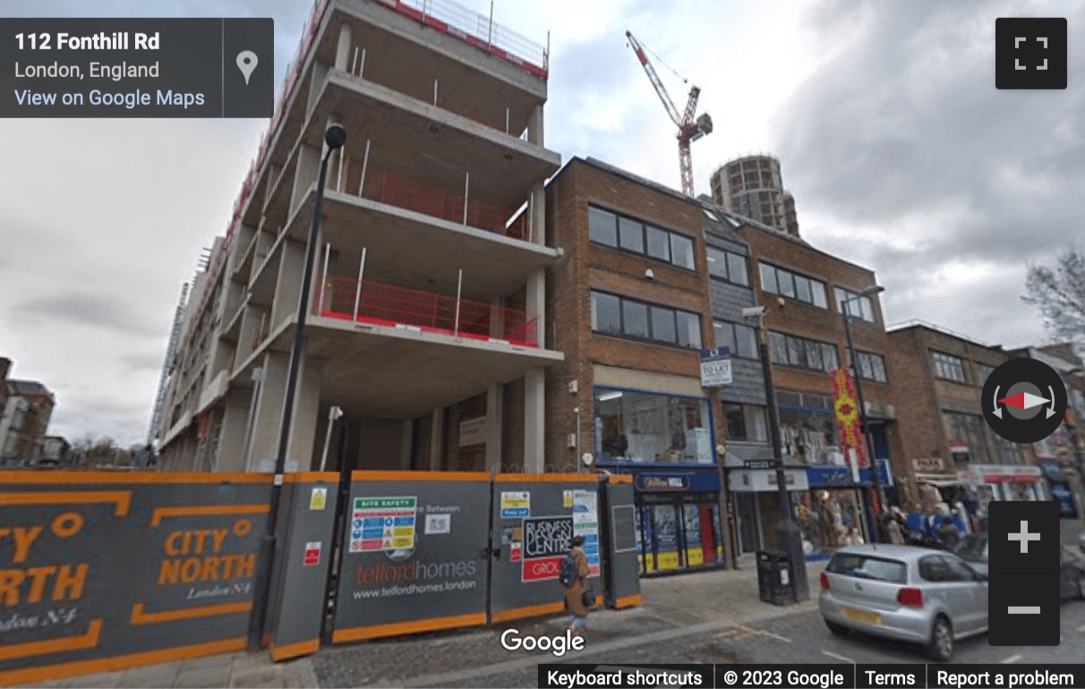 Street View image of Space4, 2nd Floor, 113 Fonthill Road, London