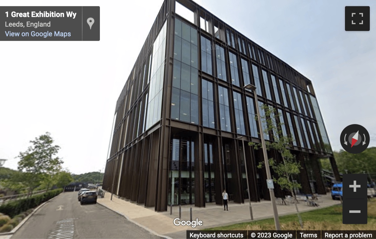 Street View image of Number One, Kirkstall Forge, Great Exhibition Way, Leeds, West Yorkshire