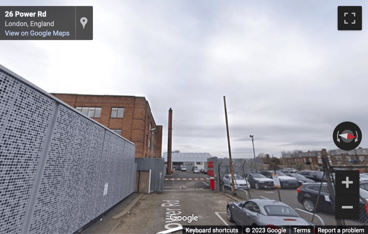 Street View image of Power Studios, 114 Power Road, London, London Borough of Hounslow