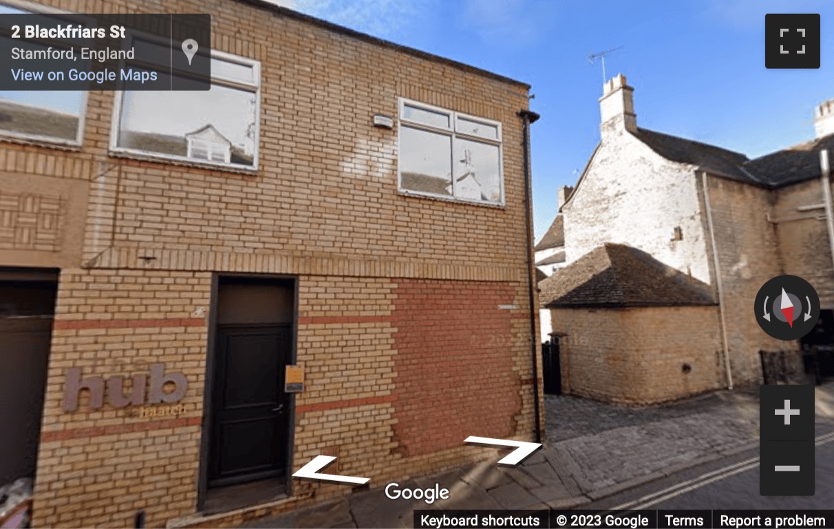 Street View image of The Hub, Blackfriars Street, Stamford, Stamford (Lincolnshire)