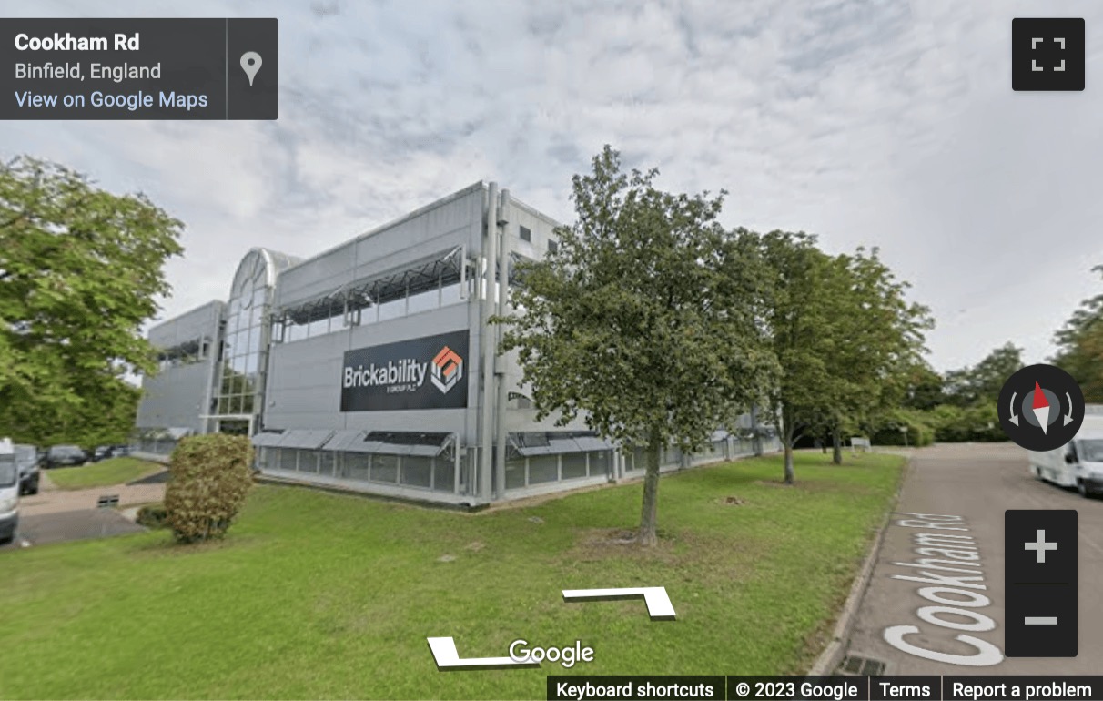 Street View image of Phoenix House, Cookham Road, Longshot Lane, Bracknell, Berkshire