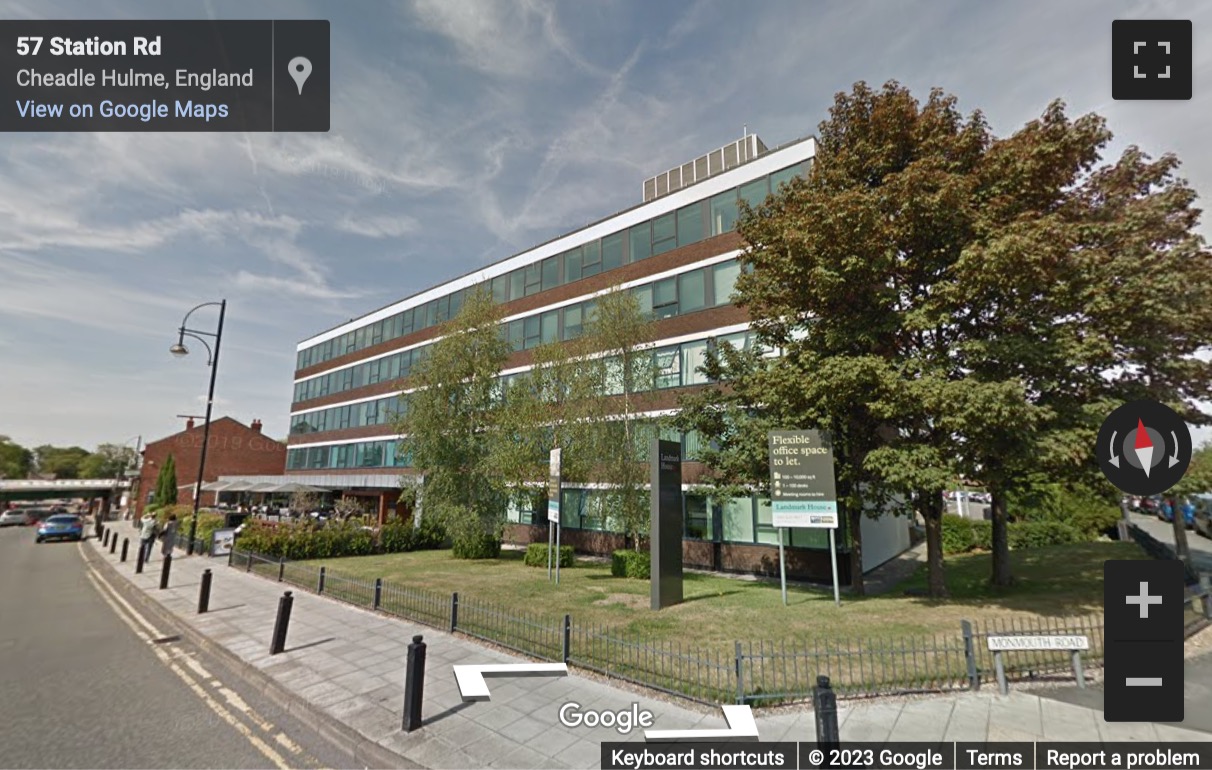 Street View image of Landmark House, Station Road, Cheadle, Greater Manchester