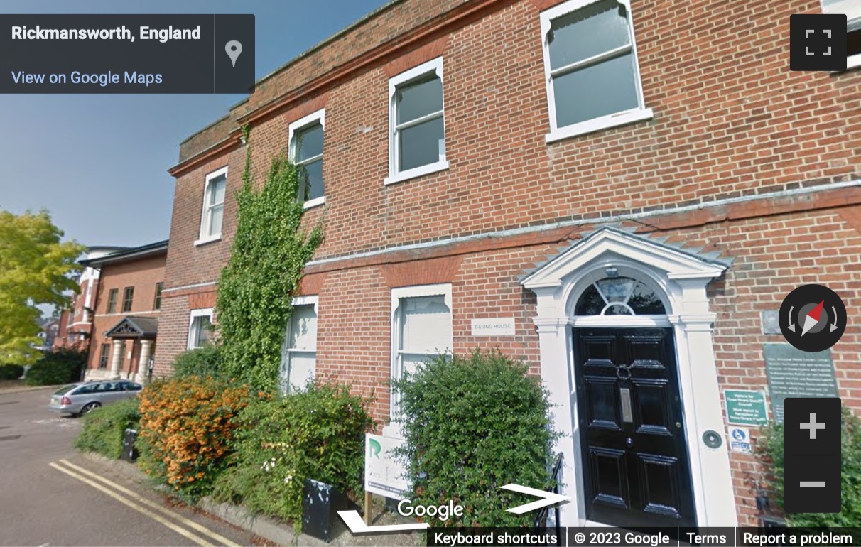 Street View image of Rivertech, Basing House, 46 High St, Rickmansworth, Hertfordshire