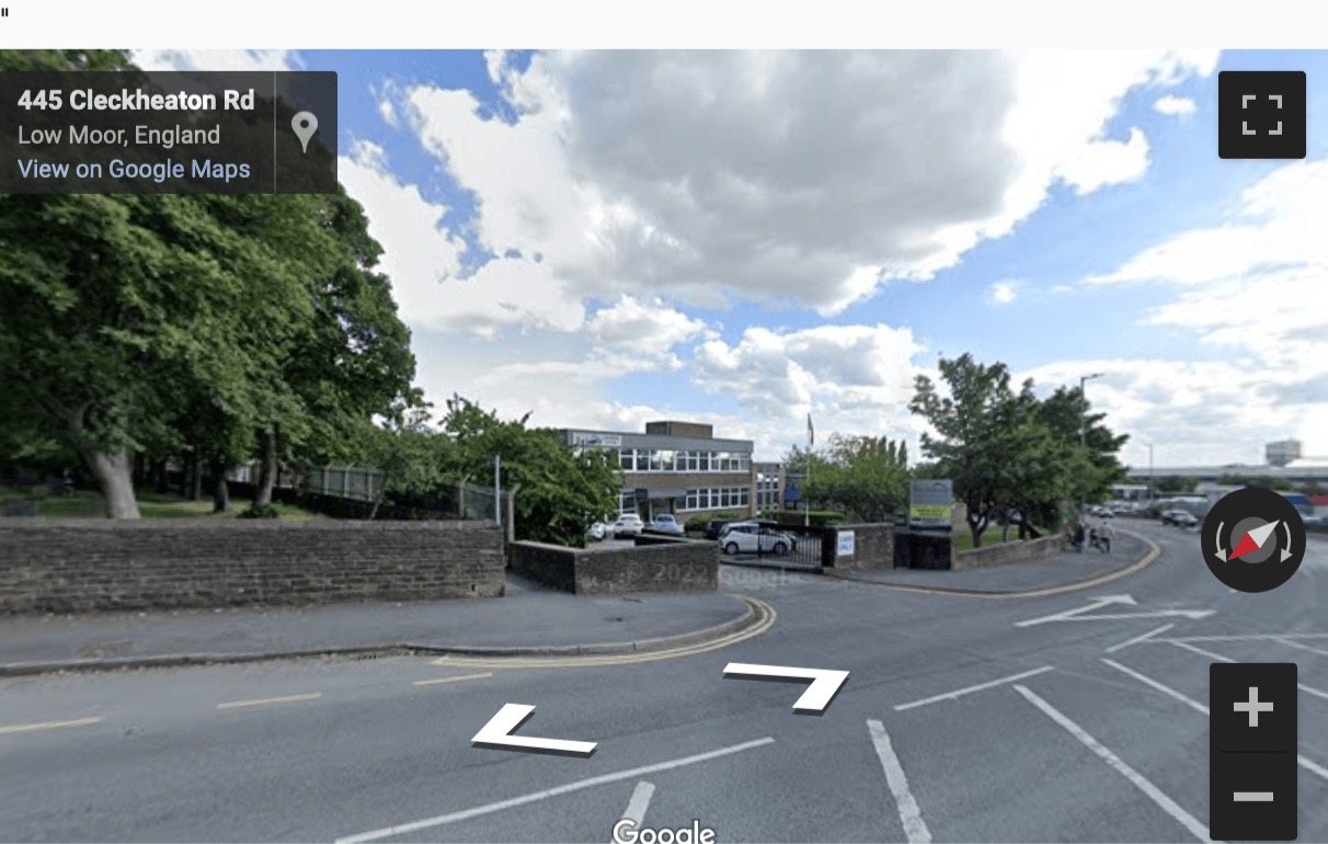 Street View image of Backstone Business Centre, Blenwood Court, 451 Cleckheaton Road, Low Moor, Bradford