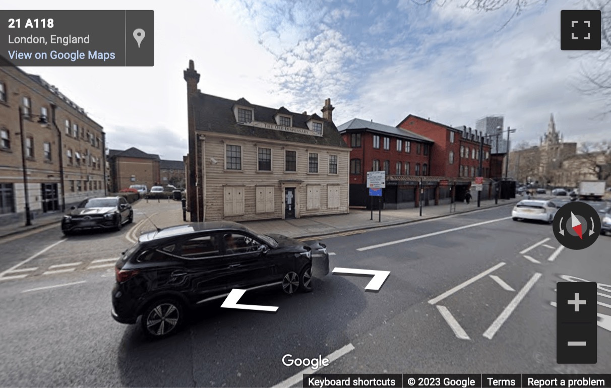 Street View image of The Old Dispensary, 30 Romford Road, London