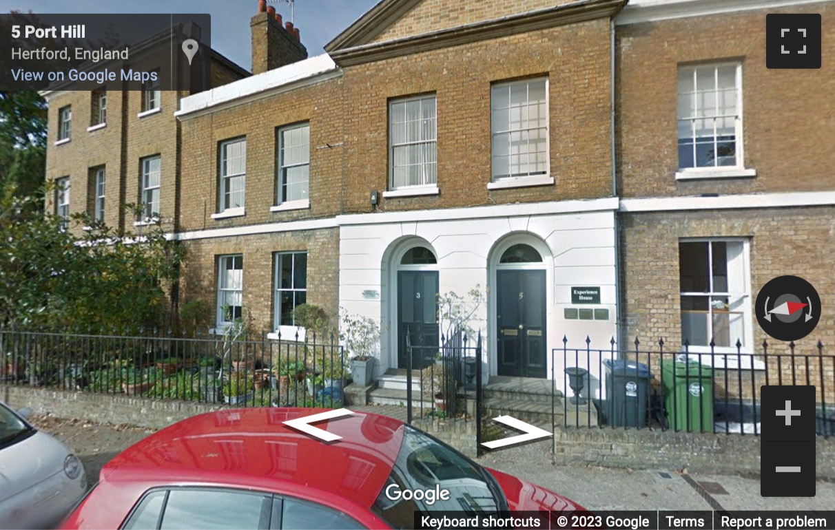 Street View image of 3 Port Hill, Hertford, Hertfordshire