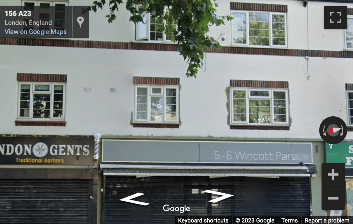 Street View image of 5-6 Wincott Parade, Kennington Road, London