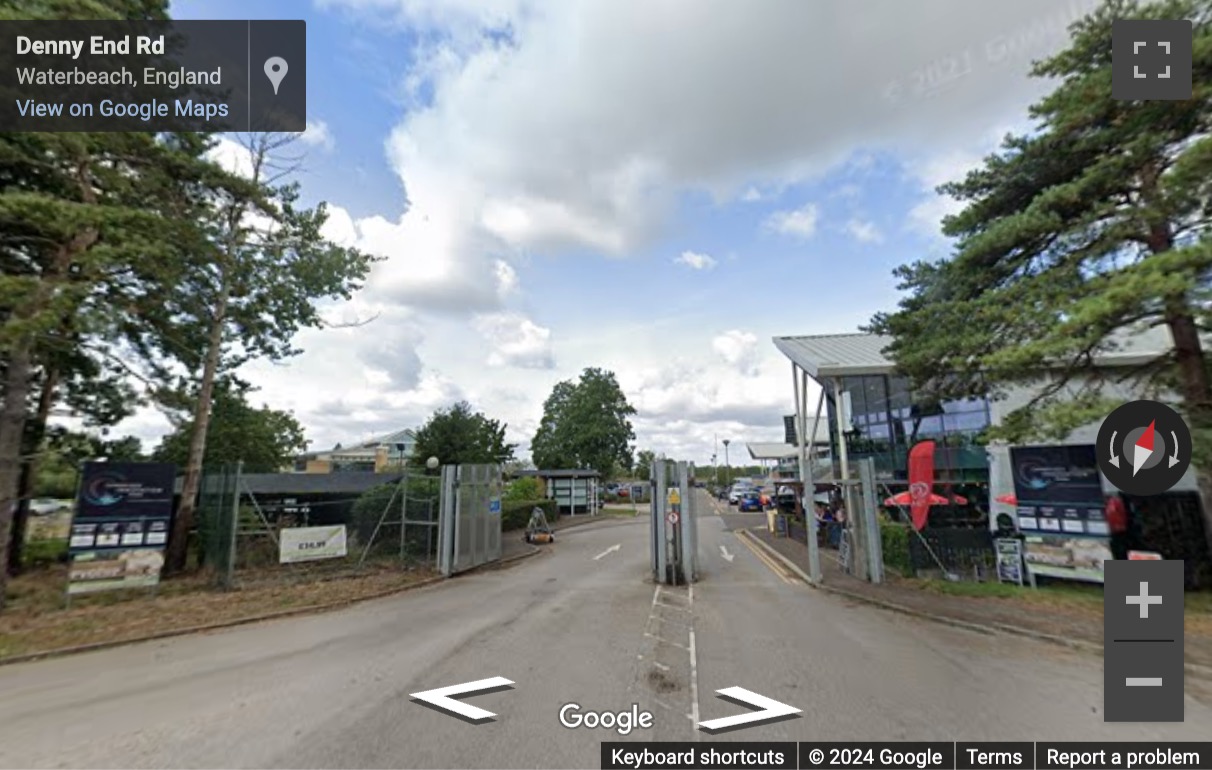 Street View image of Cambridge Innovation Park, Denny End Road, Waterbeach