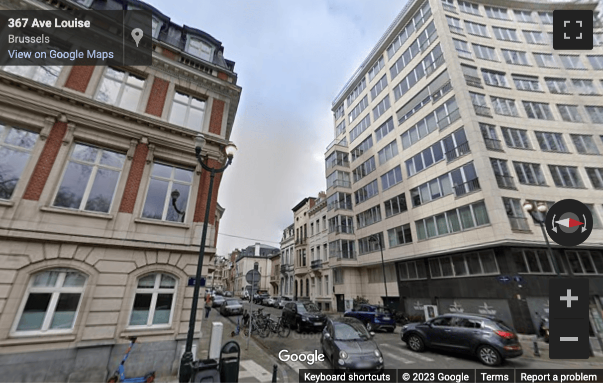 Street View image of Avenue Louise 367, Brussels