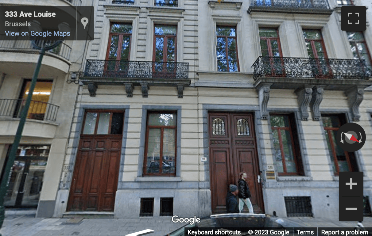 Street View image of Avenue Louise 331-333, Brussels